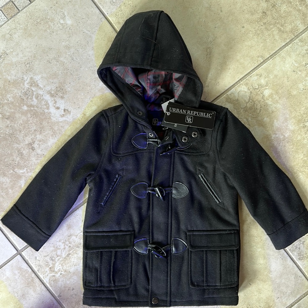 Black toddler jacket Urban Republic